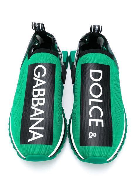 dolce gabbana green sneaker|Dolce & Gabbana sneakers men's.